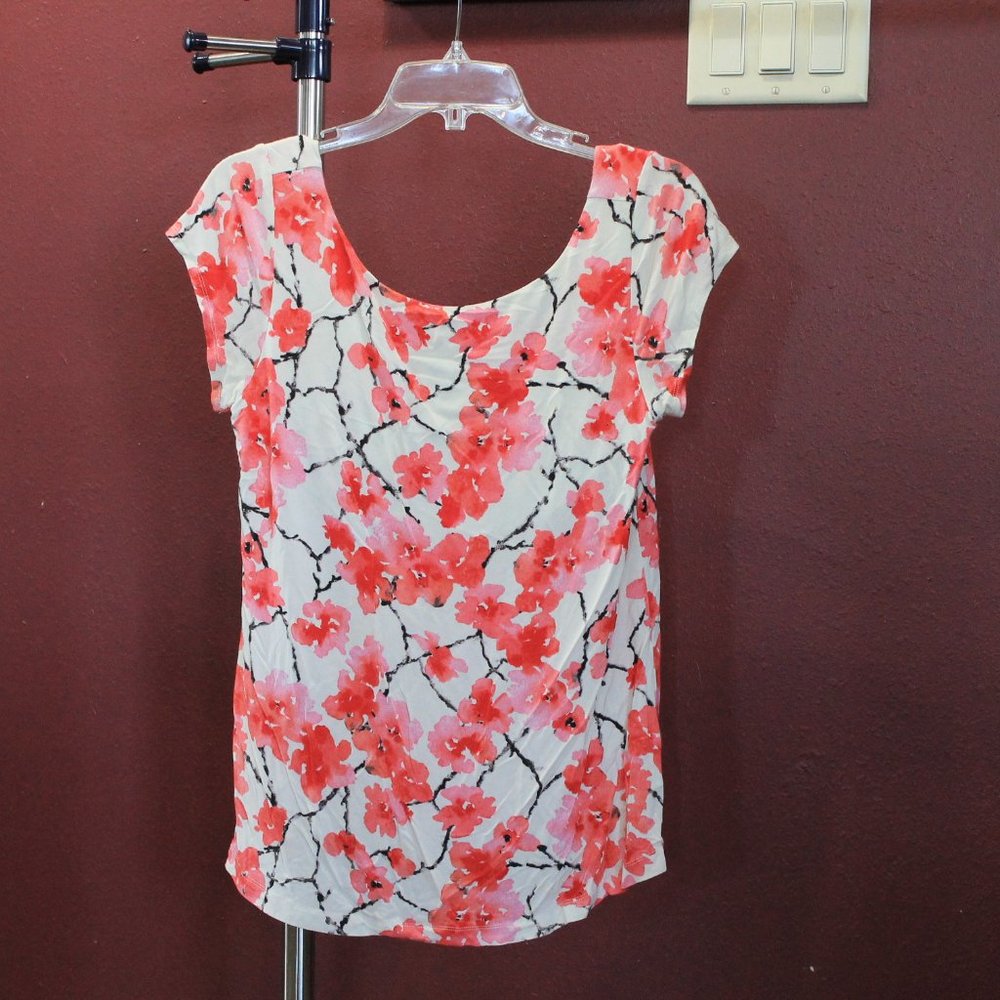 ***LAST CHANCE*** Tart Cherry Blossom Shirt Size M